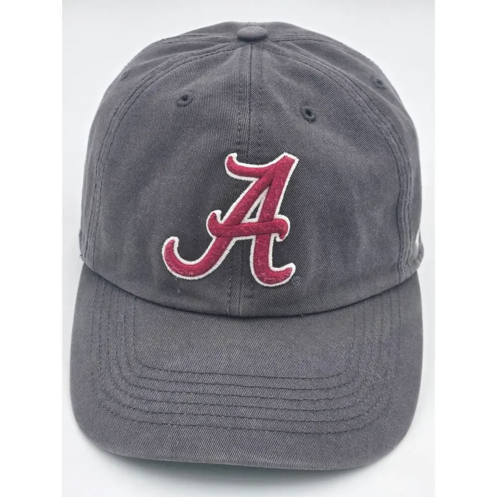 ’47 Alabama Crimson Tide Clean Up Charcoal Hat Medium - Picture 1 of 7
